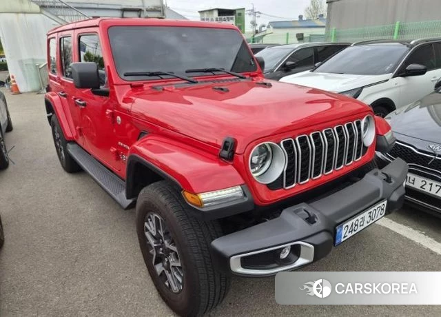 Jeep Wrangler (JL) 2024 Красный из Кореи