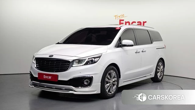 Kia The New Carnival 2018 Белый из Кореи