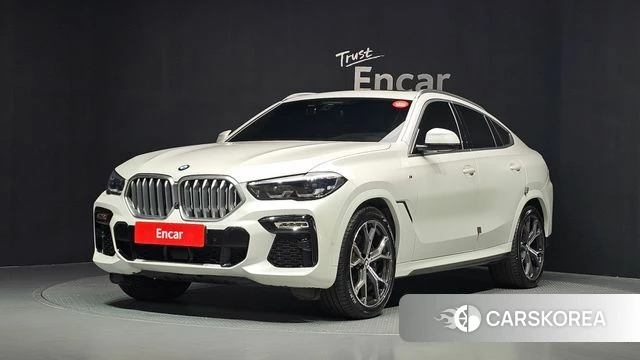 BMW X6 (G06) 2021 Белый из Кореи