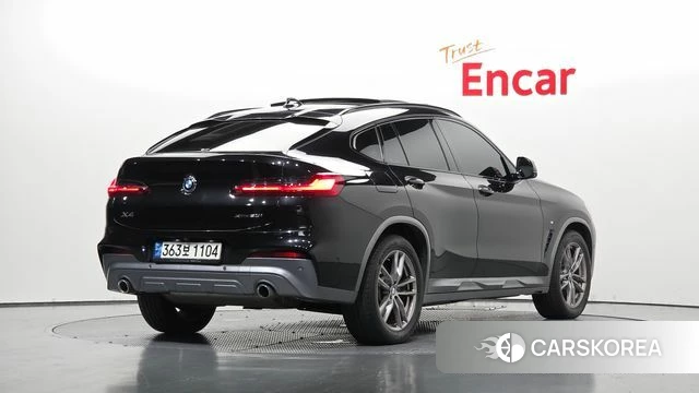 BMW X4 (G02) 2021 Черный из Кореи