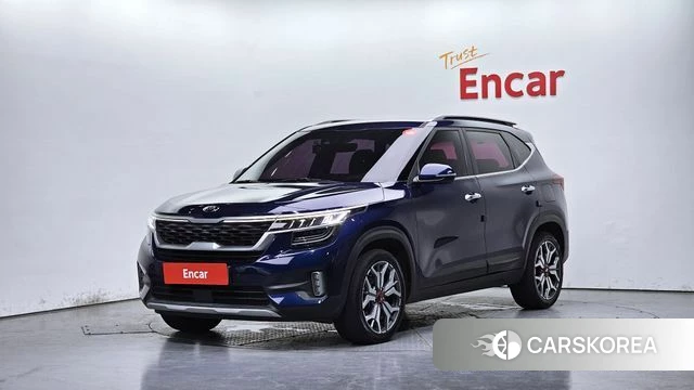 Kia Seltos 2019 Синий из Кореи