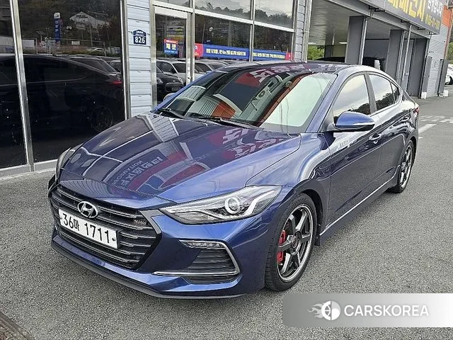 Hyundai Avante AD 2018 Синий из Кореи