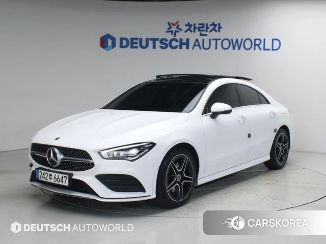 Mercedes-Benz CLA-Class C118 2021 Белый из Кореи