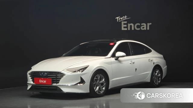 Hyundai Sonata (DN8) 2019 Белый из Кореи