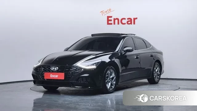 Hyundai Sonata (DN8) 2019 Черный из Кореи