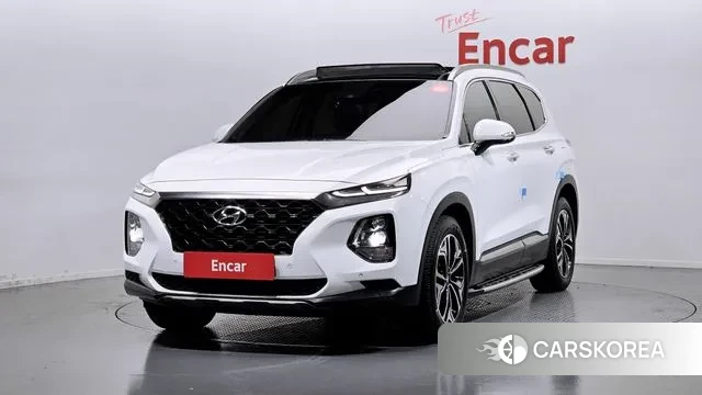 Hyundai Santa Fe TM 2018 Белый из Кореи