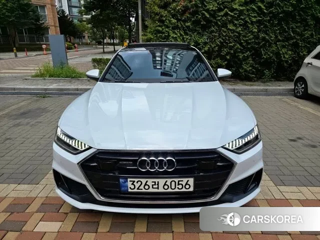 Audi A7 (4K) 2020 Белый из Кореи