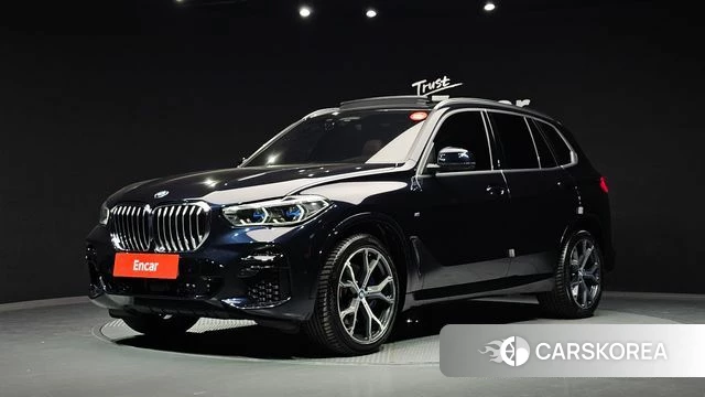 BMW X5 (G05) 2022 Черный из Кореи