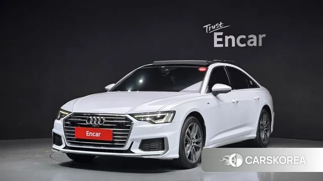 Audi A6 (C8) 2022 Белый из Кореи