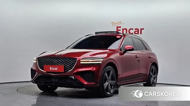 Genesis GV70 2021 Красный из Кореи