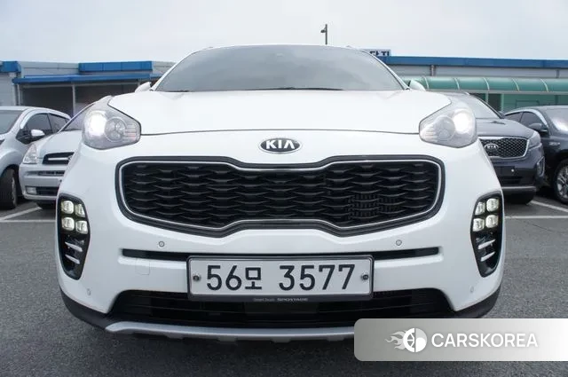 Kia Sportage 4th Generation 2018 Белый из Кореи