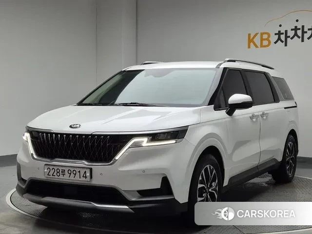 Kia Carnival 4th generation 2020 Белый из Кореи