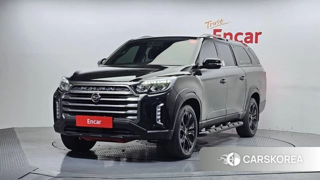 Ssangyong The New Rexton Sports Cannes 2021 Черный из Кореи