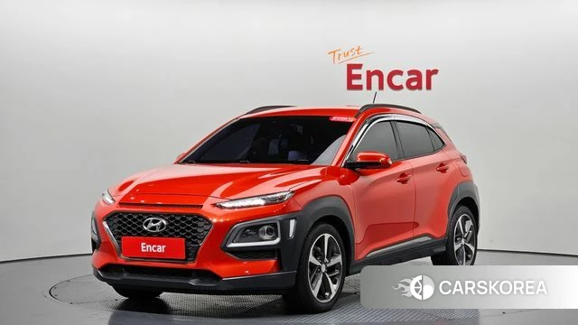 Hyundai Kona 2018 Оранжевый из Кореи