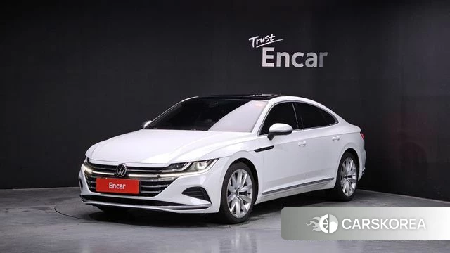 Volkswagen Arteon 2022 Белый из Кореи