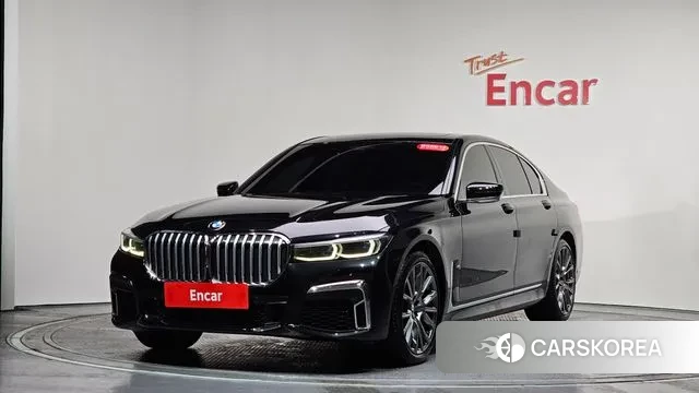 BMW 7 Series (G11) 2020 Черный из Кореи