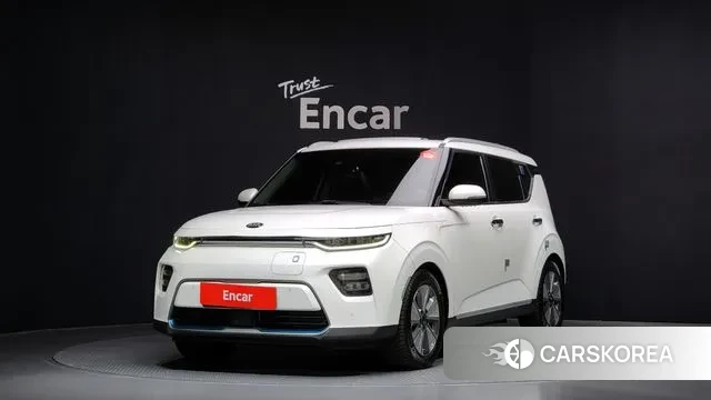 Kia Soul Booster EV 2019 Белый из Кореи