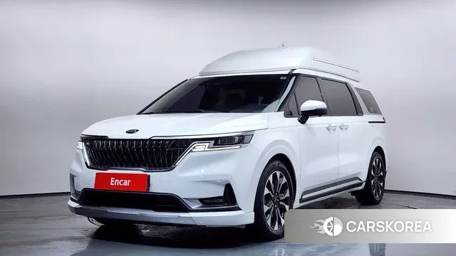 Kia Carnival 4th generation 2021 Белый из Кореи
