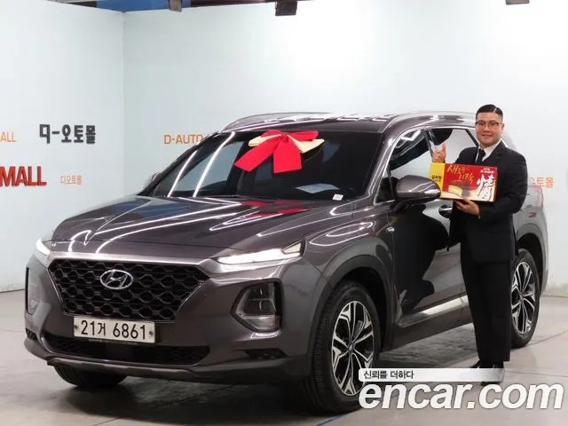 Hyundai Santa Fe TM 2018 Серый из Кореи
