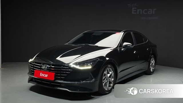 Hyundai Sonata (DN8) 2021 Черный из Кореи