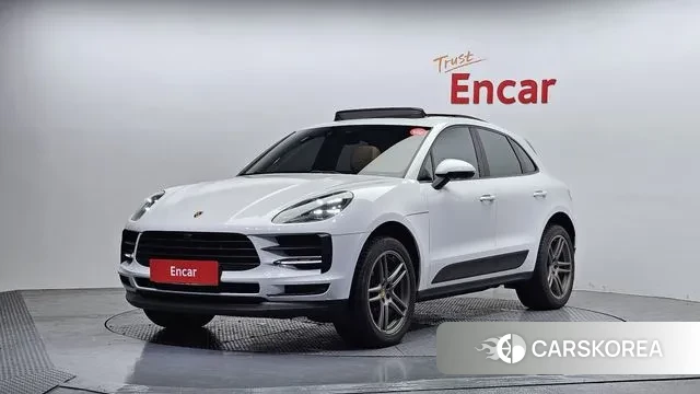 Porsche Macan 2021 Белый из Кореи