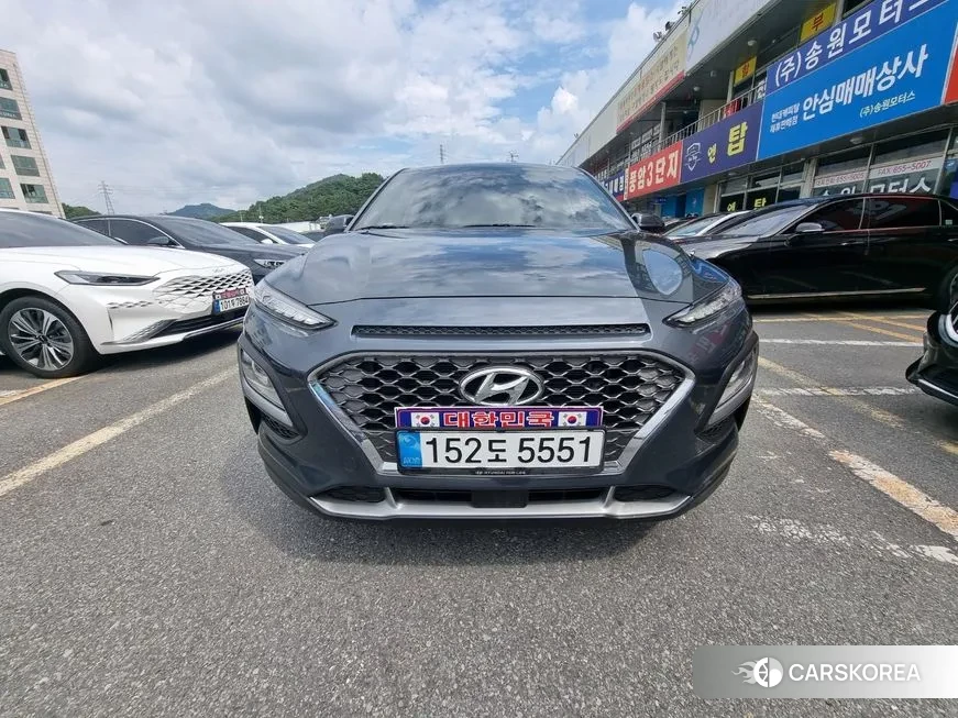 Hyundai Kona Hybrid 2020 Серый из Кореи