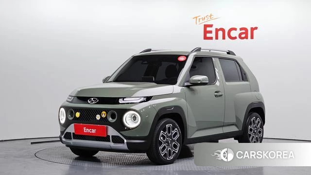 Hyundai Casper 2024 Темно-зеленый из Кореи