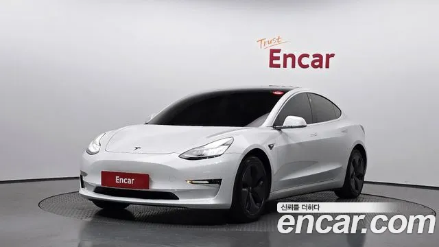 Tesla Model 3 2020 Белый из Кореи