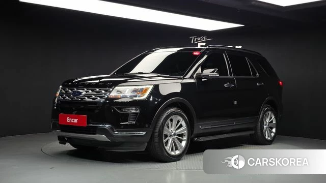 Ford Explorer 2019 Черный из Кореи
