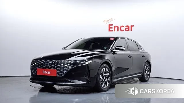 Hyundai The New Grandeur IG Hybrid 2021 Черный из Кореи