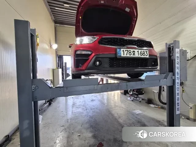 Kia Come New K3 2021 Красный из Кореи