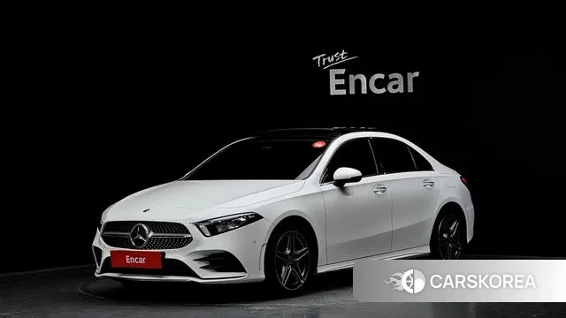 Mercedes-Benz A-Class W177 2021 Белый из Кореи
