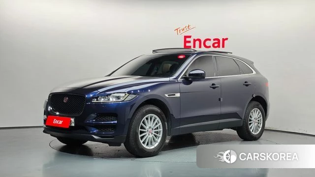 Jaguar F-PACE 2018 Синий из Кореи