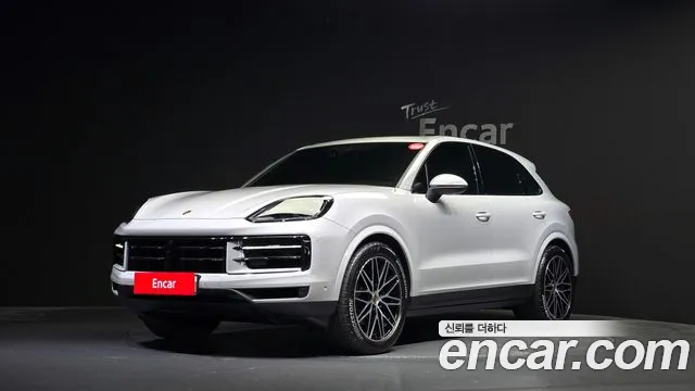 Porsche Cayenne (PO536) 2024 Серебристо-серый из Кореи