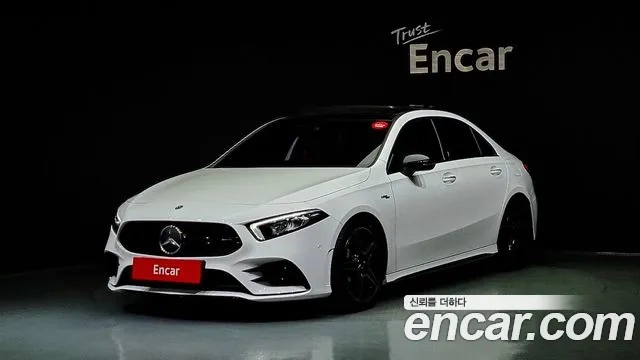 Mercedes-Benz A-Class W177 2022 Белый из Кореи