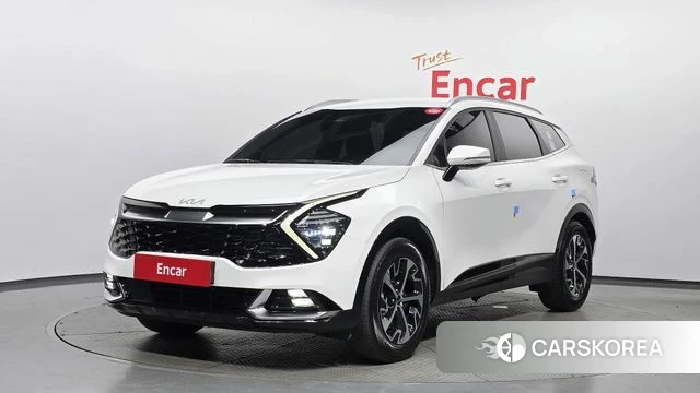 Kia Sportage 5th Generation Hybrid 2021 Белый из Кореи