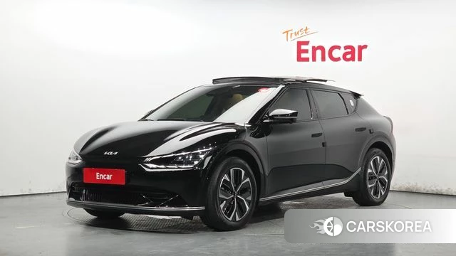 Kia EV6 2023 Черный из Кореи