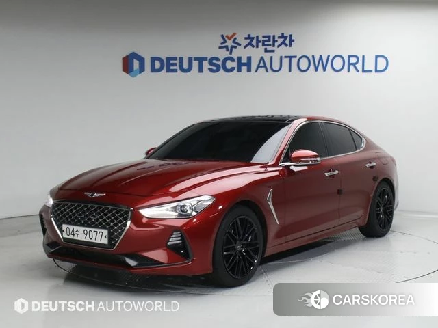 Genesis G70 2019 Красный из Кореи