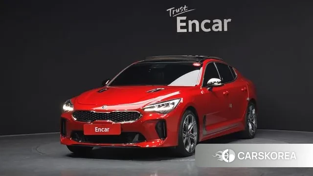 Kia Stinger 2019 Красный из Кореи