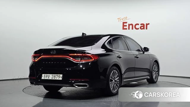 Hyundai Grandeur IG Hybrid 2018 Черный из Кореи