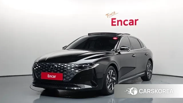 Hyundai The New Grandeur IG Hybrid 2021 Черный из Кореи