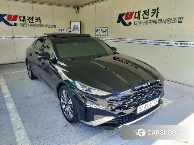 Kia K8 2022 Черный из Кореи