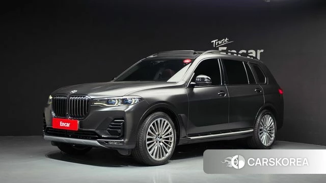 BMW X7 (G07) 2020 Серый из Кореи