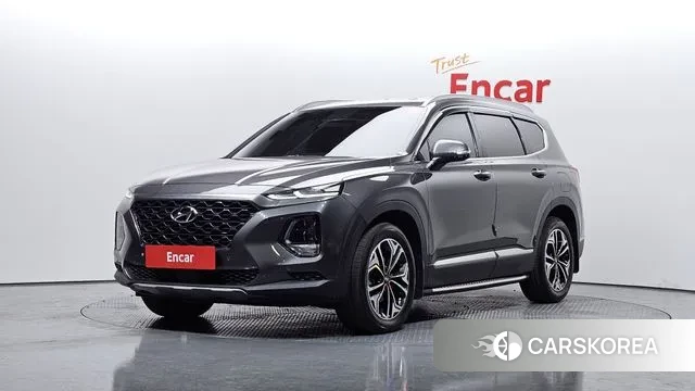 Hyundai Santa Fe TM 2018 Серый из Кореи