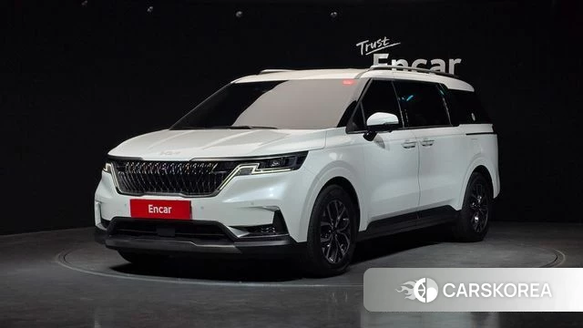 Kia Carnival 4th generation 2023 Белый из Кореи