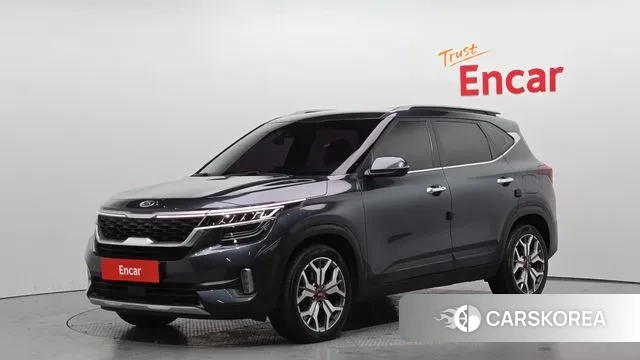 Kia Seltos 2019 Серый из Кореи