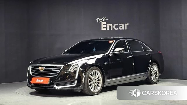 Cadillac CT6 2018 Черный из Кореи