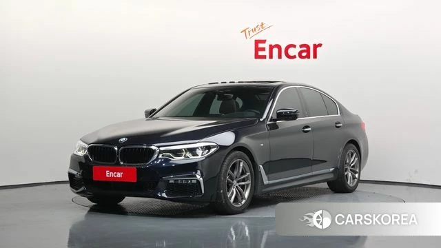 BMW 5 Series (G30) 2018 Черный из Кореи