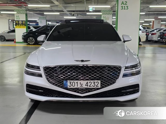 Genesis G80 (RG3) 2021 Белый из Кореи
