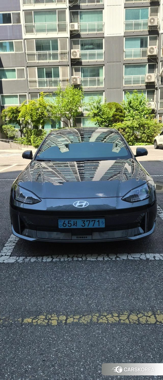 Hyundai Ionic 6 2023 Серый из Кореи